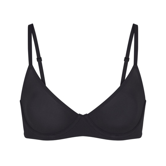 SKIMS Fits Everbody Wired Bra Onyx 30B - Picture 1 of 3
